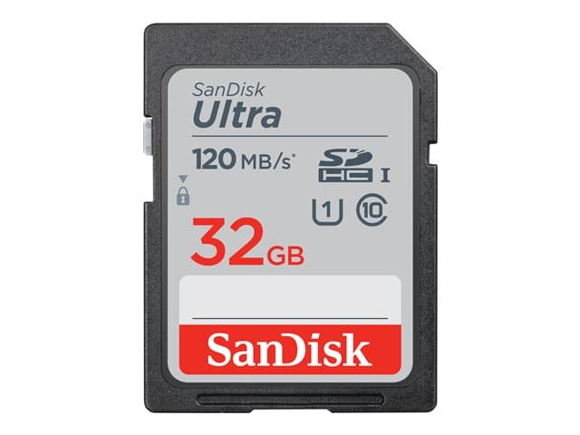SANDISK - Ultra - flash memory card - 32 GB - SDHC UHS-I