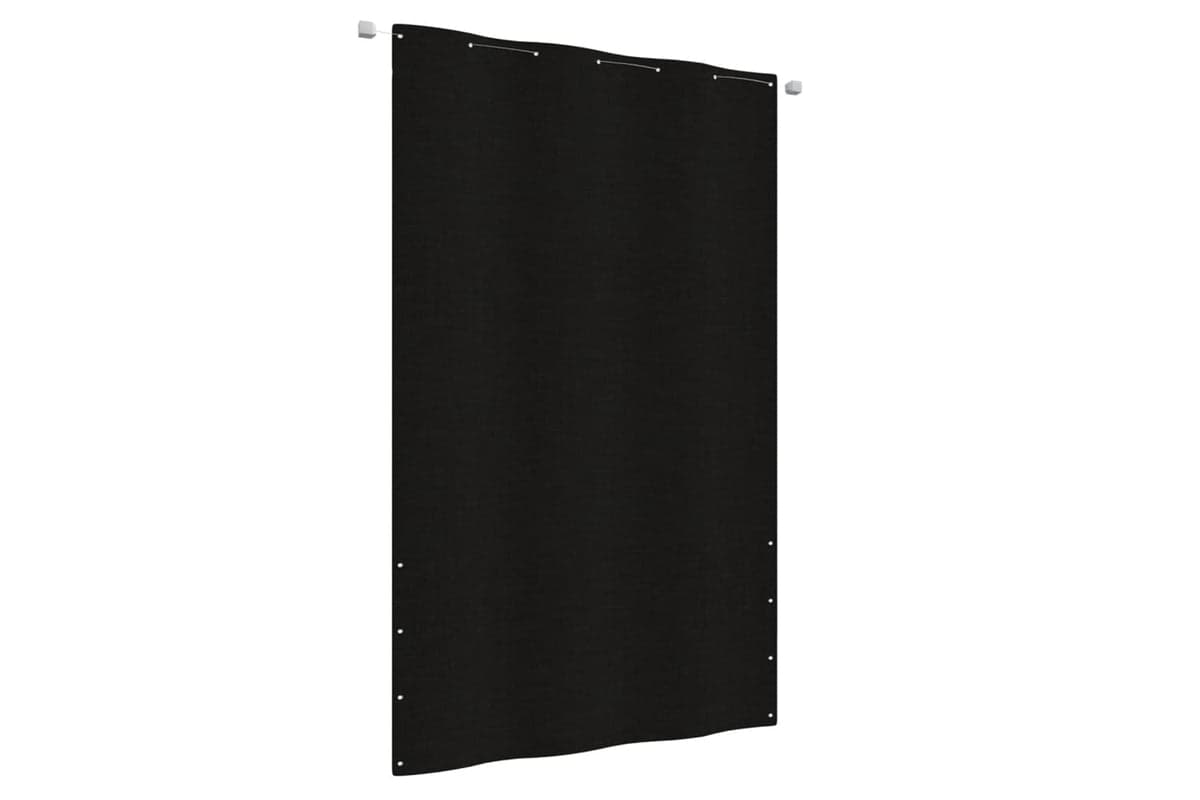 vidaXL 148556 Balcony Screen Black 140x240cm Oxford Fabric