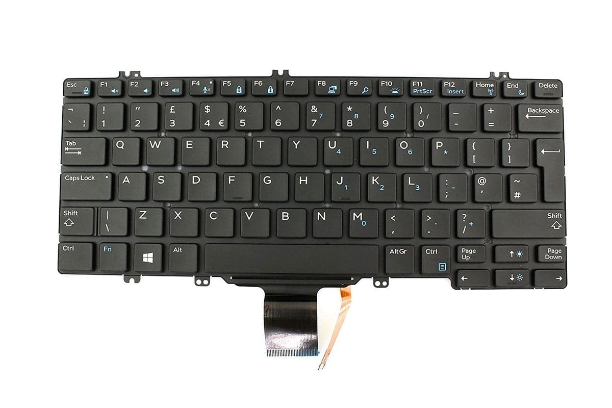 Dell Jf8w7 Uk Backlit Keyboard