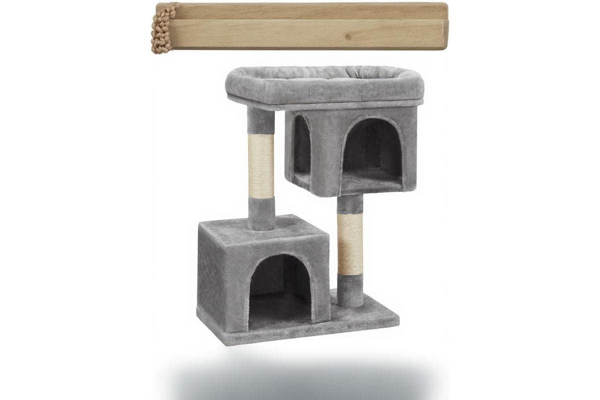 Feandrea Cat Tree | Cat Tree | Particleboard Plush Sisal | Large