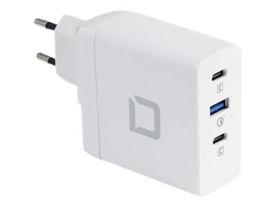 DICOTA - Universal PRO power adapter - GaN technology - 2 x USB-C, USB - 100 watt