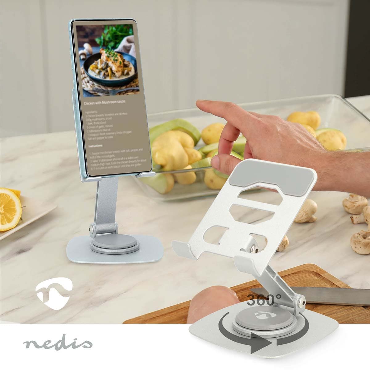 NEDIS Smartphone Desk Stand...