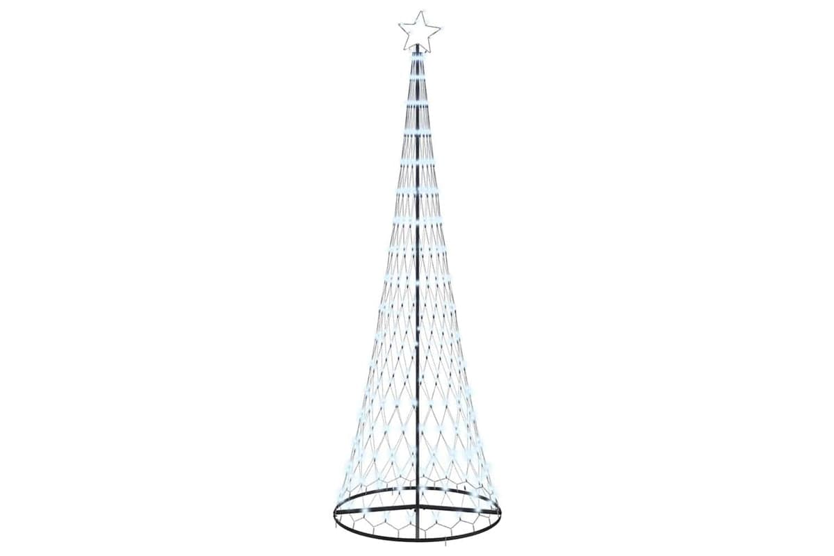 Vidaxl Led Christmas Tree Cool White 1005 X 1005 X 3025 Cm Metal