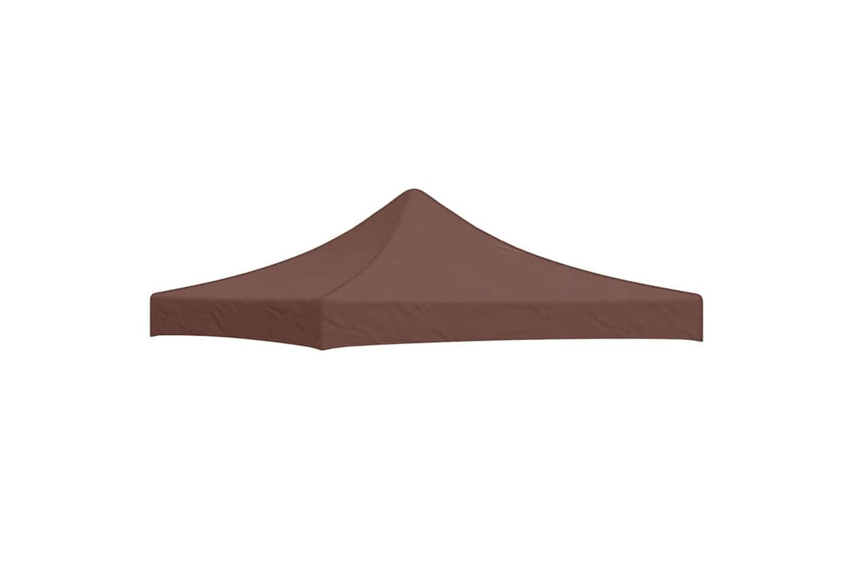 Vidaxl Party Tent Roof 3x3 M Brown 270 G/m2