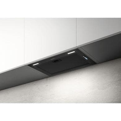 Elica Fold 52cm Canopy Cooker Hood - Black