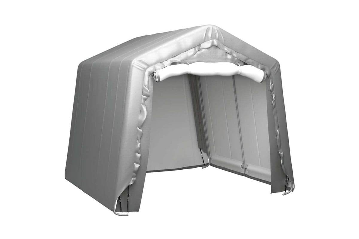 vidaXL 3079584 Storage Tent 240x240cm Steel Grey