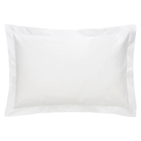 500 Thread Count Tailored Pillowcase Pair Snow