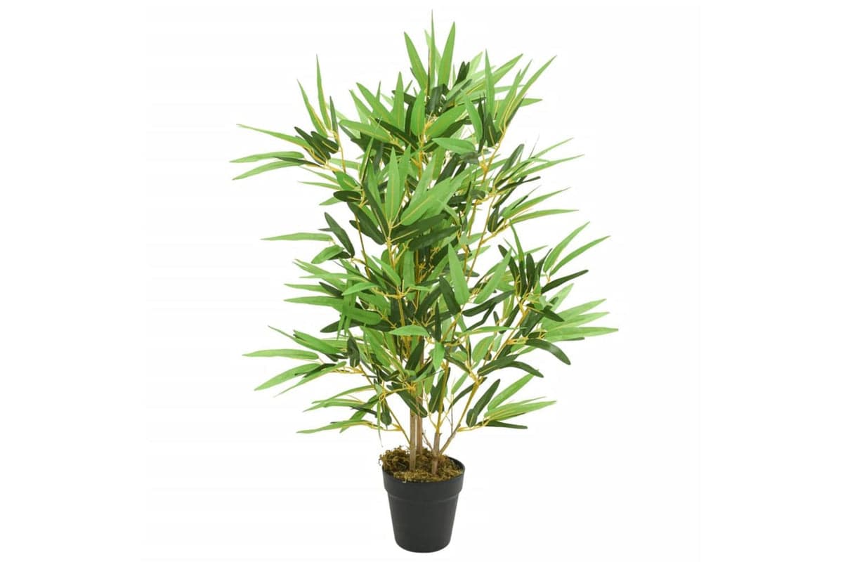 Artificial Bamboo Tree 368 Leaves 80 Cm Green