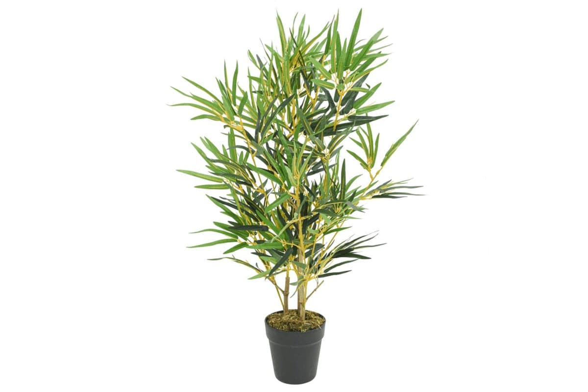 Artificial Bamboo Tree 368 Leaves 80 Cm Green