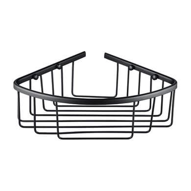 Matt Black Corner Shower Caddy - Arissa