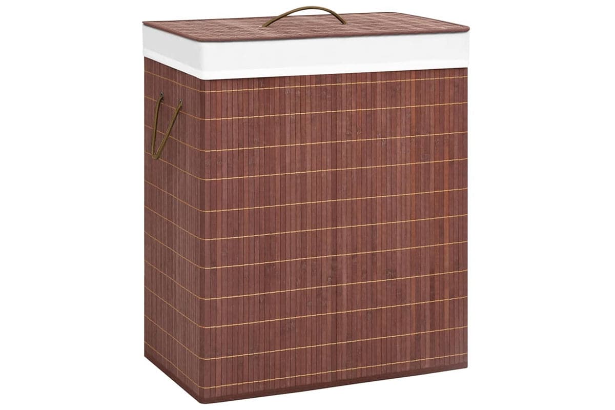Vidaxl 320748 Bamboo Laundry Basket Brown 100 L