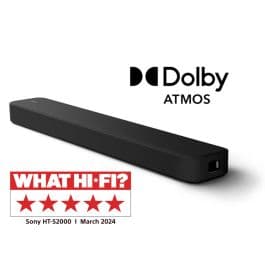 Sony HTS2000CEK, 3.1ch Dolby Atmos All-in-One Soundbar, Black