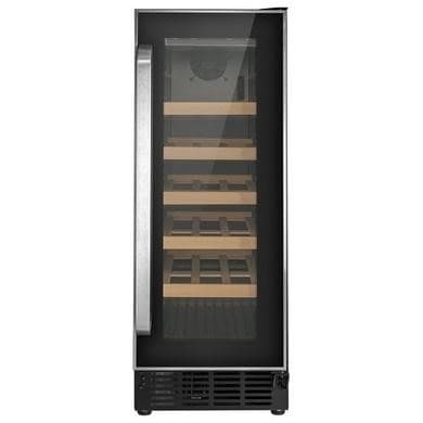 Refurbished electriQ eiQ30WINESS Freestanding 18 Bottle Under Counter Wine Cooler Stainless Steel