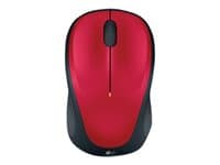 LOGITECH - M235 - mouse - 2.4 GHz - red