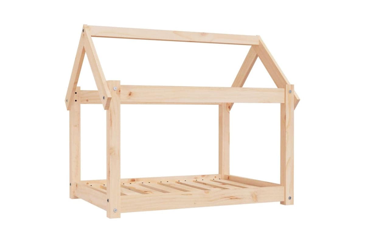 Dog Bed 81x60x70 Cm Solid Wood Pine