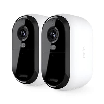 Arlo VMC2250100EUS Essential 2pk Outdoor Camera HD Resolution – White