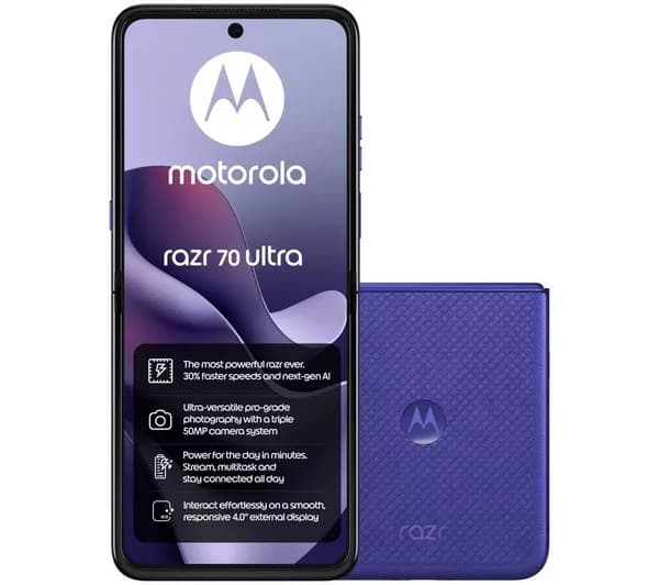 MOTOROLA Razr 70 Ultra - 512 GB, Orient Blue