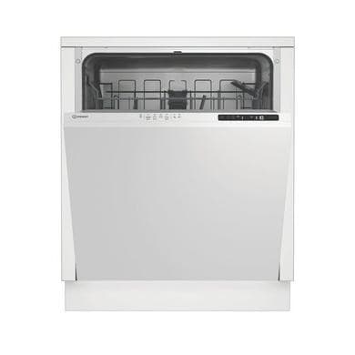 Indesit Push&Go Integrated Dishwasher - White control panel