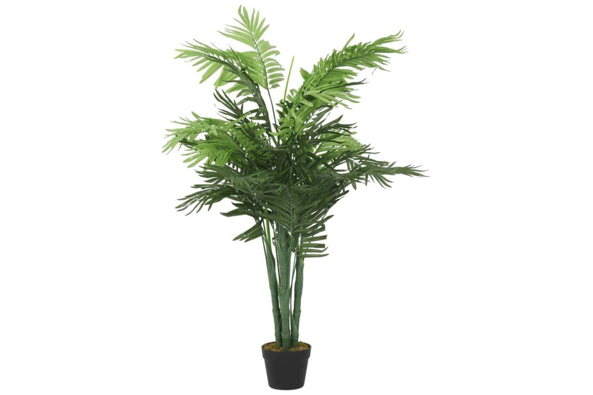 Artificial Palm Tree 28 Leaves 120 Cm Green