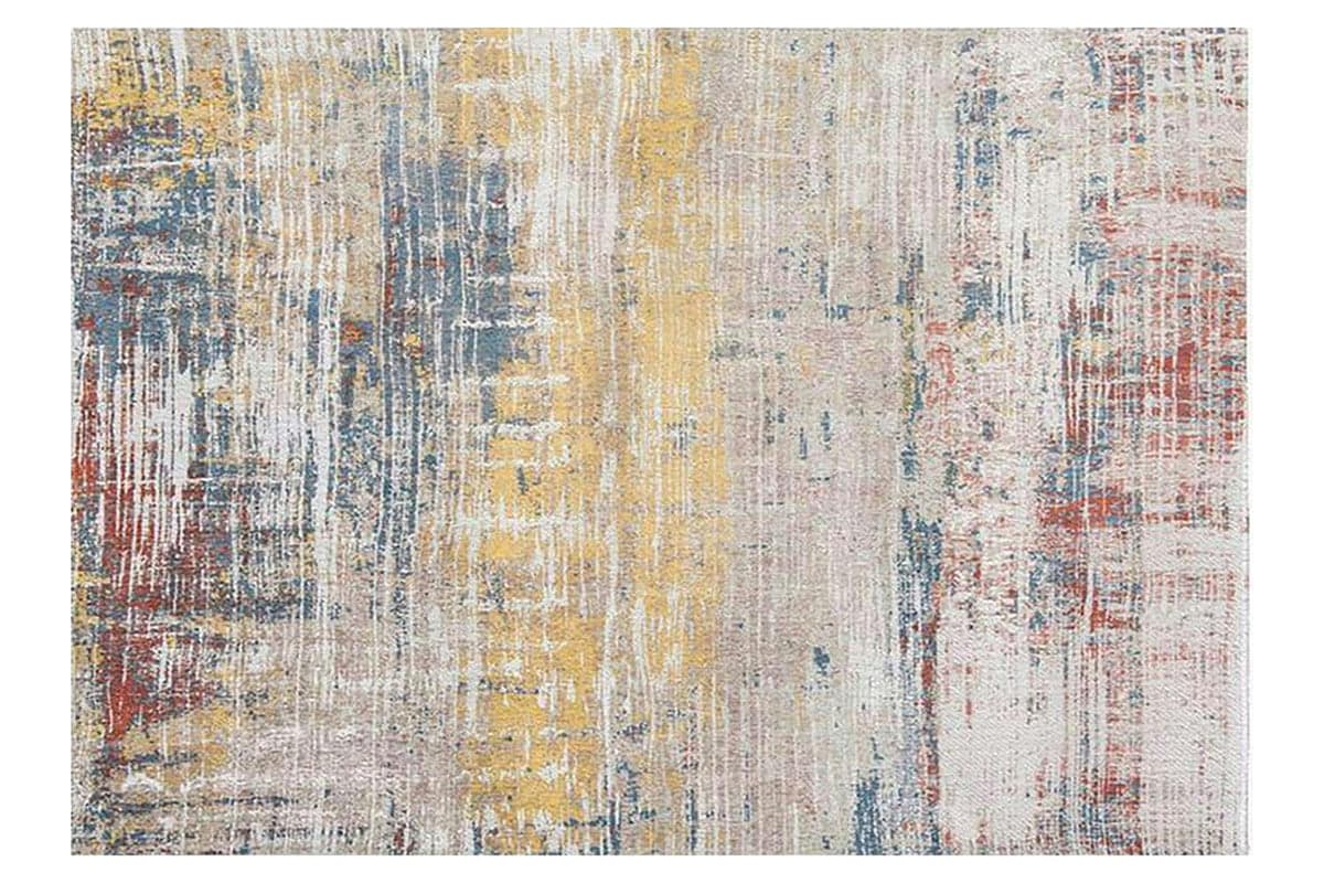 Louis De Poortere | Streaks Montauk Eco Rug | Multicolour | 140 x 200 cm