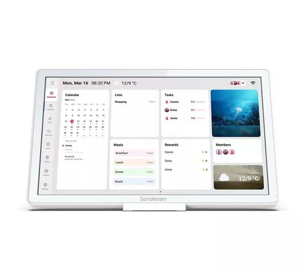 SANDSTROM S15SC27 15.6" Full HD Smart Digital Calendar - White