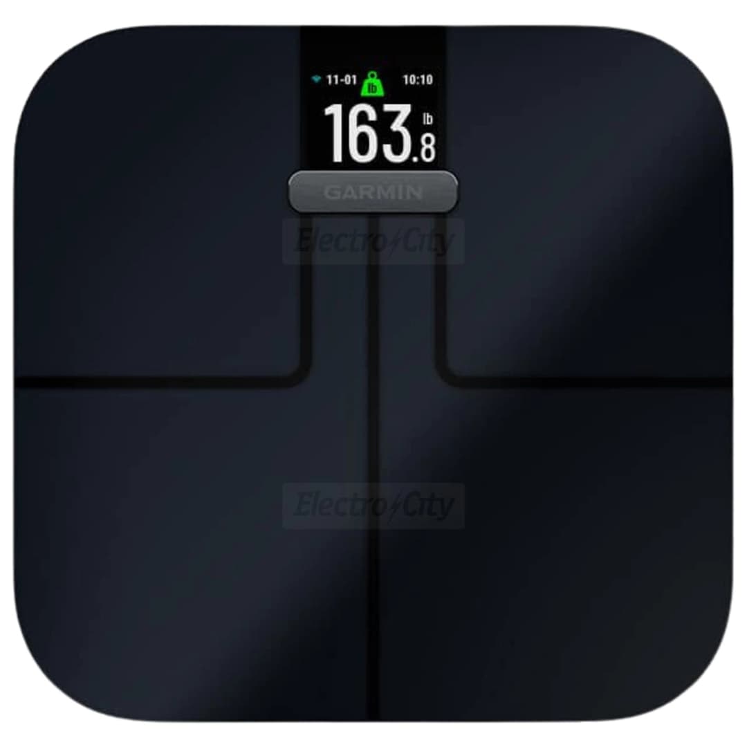 Garmin Index S2 Smart Scale with Wi-Fi and Body Composition Tracking | Black