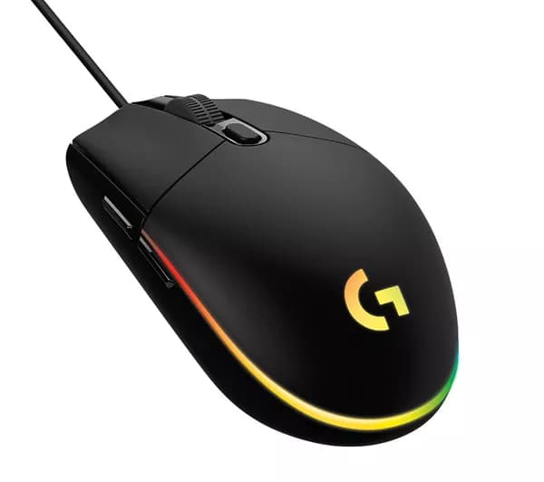 LOGITECH G102 Lightsync Optical Gaming Mouse - Black