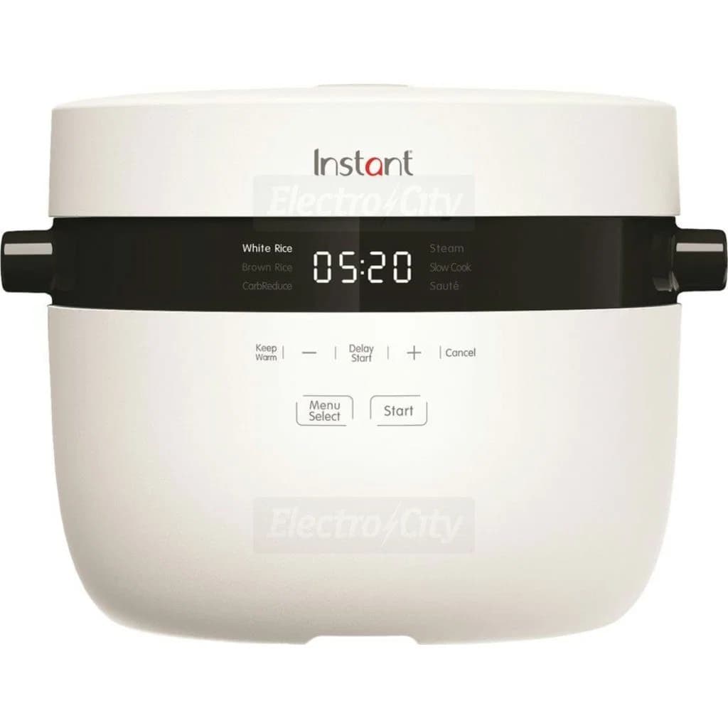 Instant Pot 2.8 Litre Rice Cooker and Steamer | White