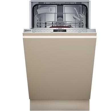 Refurbished Neff N 50 10 Place Settings Fully Integrated Dishwasher - Vario Hinge, Flex Basket, Info Light, Home Connect, Favorite, Programme Assistant, Aquastop, silver, E rated