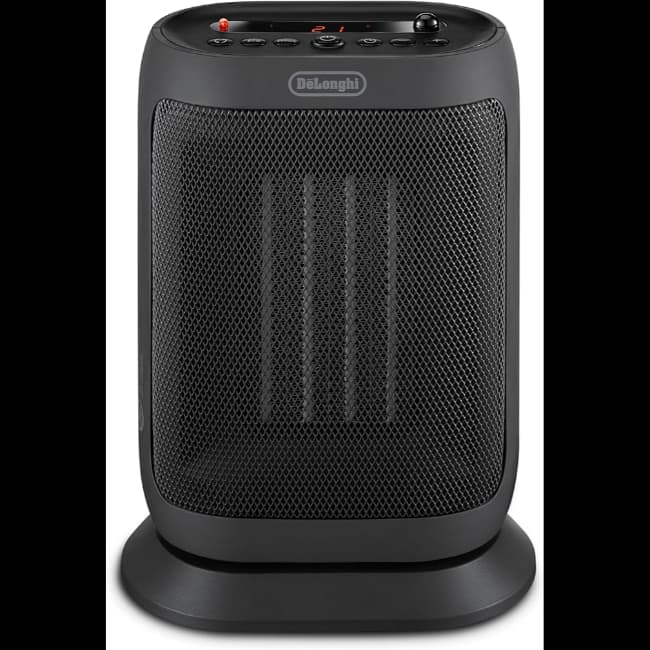 Delonghi Capsule You & Me Ceramic Heater | Oscillating Fan | Dark Grey | HFXR40T20.G