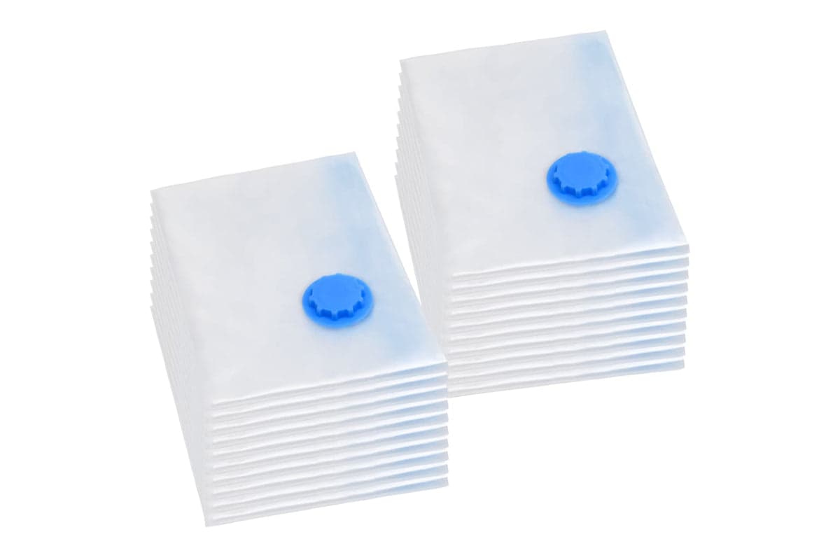 vidaXL 51336 Vacuum Travel Storage Bags Clothing Bags 120x70cm 20 Pcs