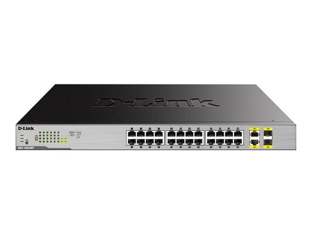 D-LINK - DGS 1026MP - switch - 26 ports - unmanaged - rack-mountable