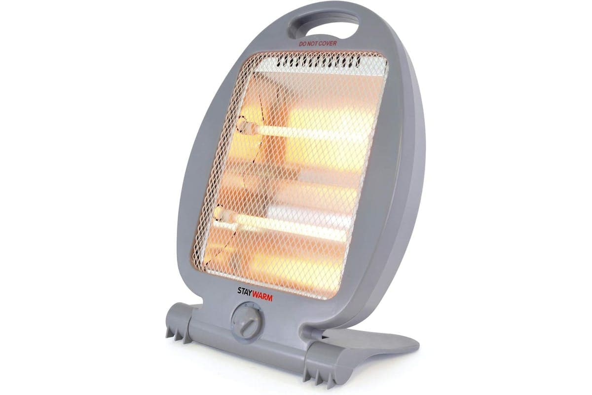 Staywarm | 800w 2 Bar Quartz Heater | Quartz Tubes | Compact Design