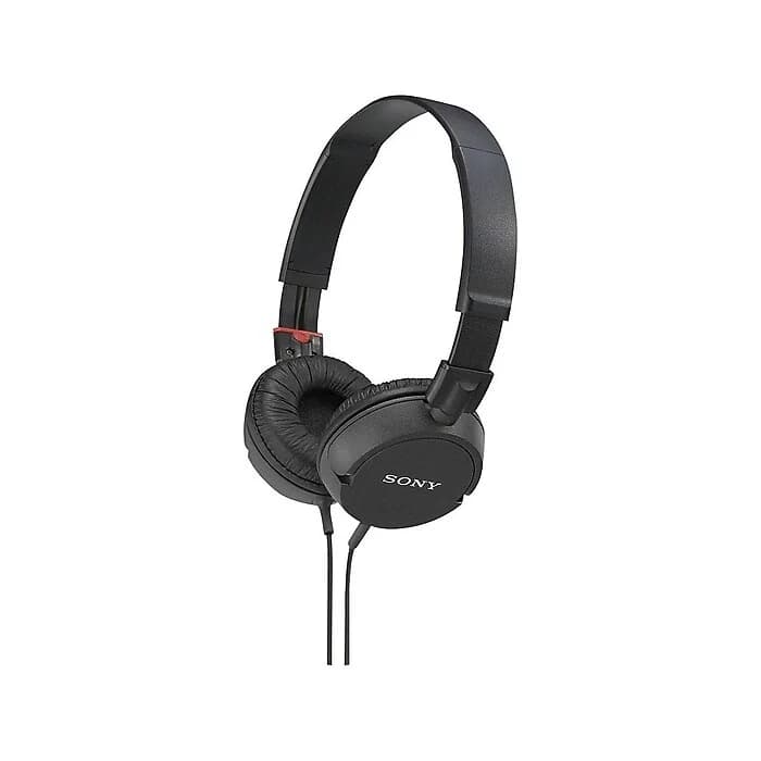 Sony MDR-ZX110 Wired On-Ear Headphones - Black | MDRZX110B.AE