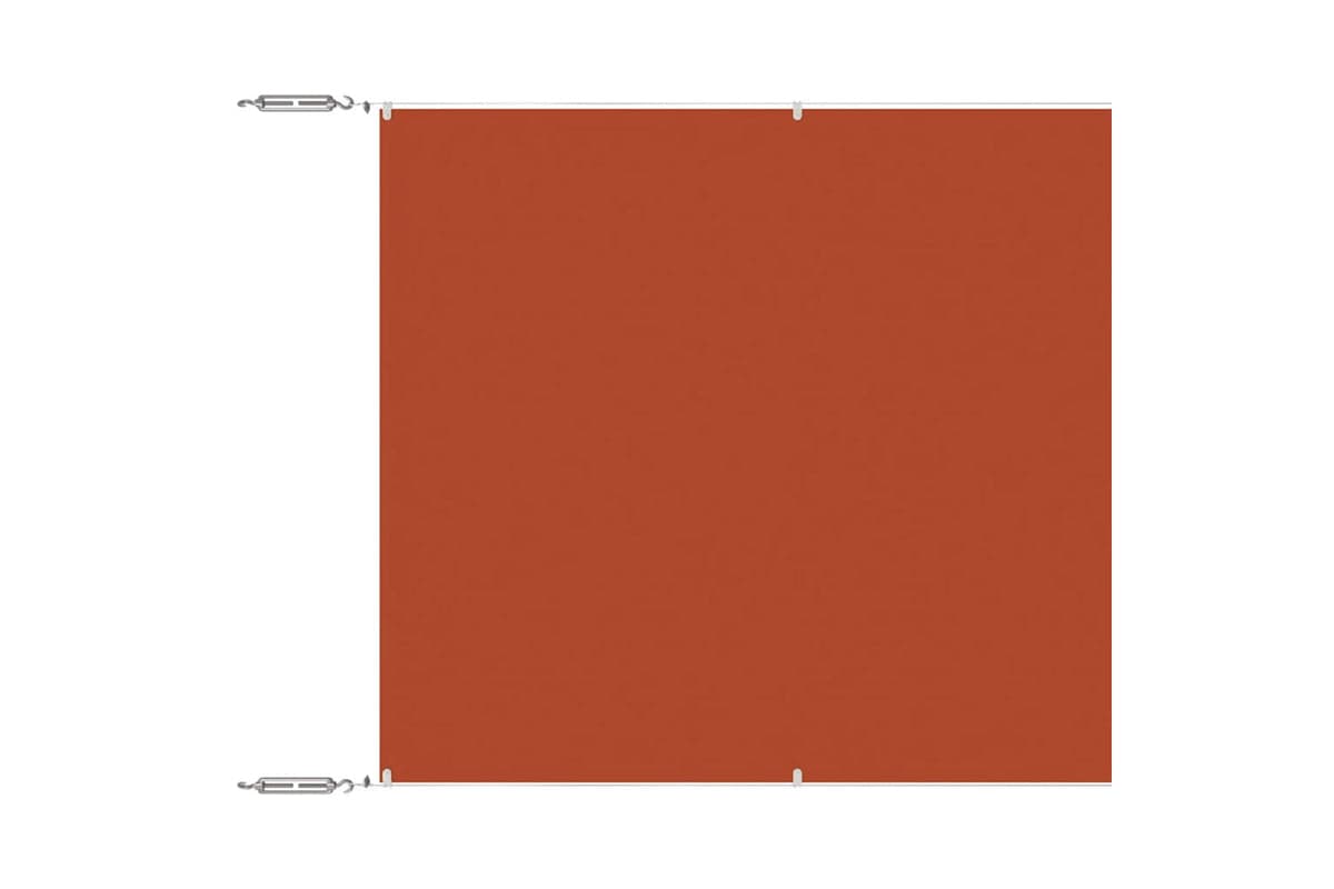 vidaXL 148350 Vertical Awning Terracotta 60x800cm Oxford Fabric