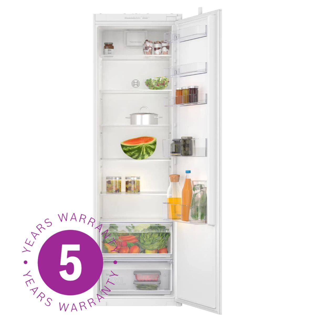 Bosch Series 2 KIR81NSE0G, 177cm, Integrated Fridge