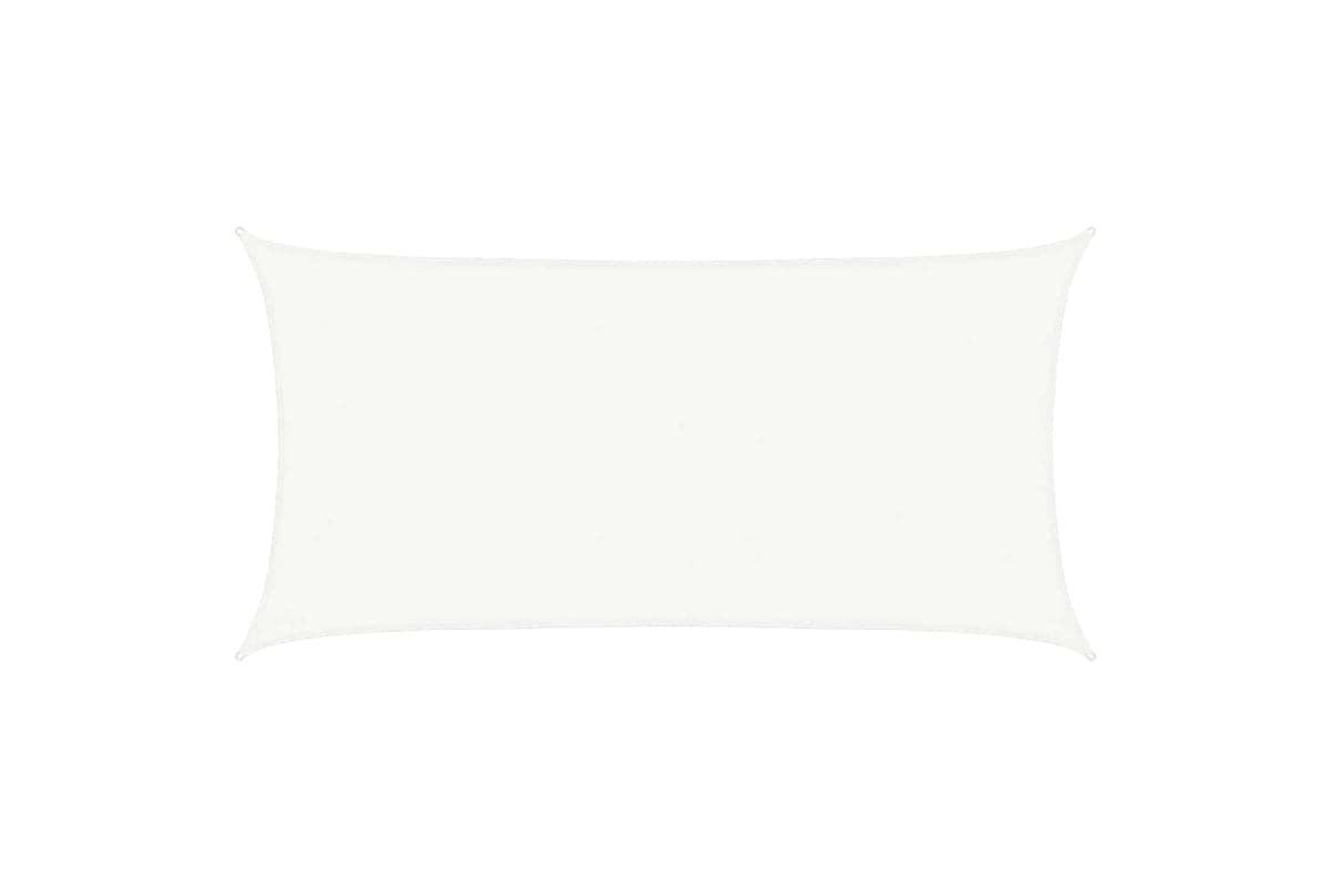 Vidaxl 311235 Sunshade Sail White 2.5x4.5 M Hdpe