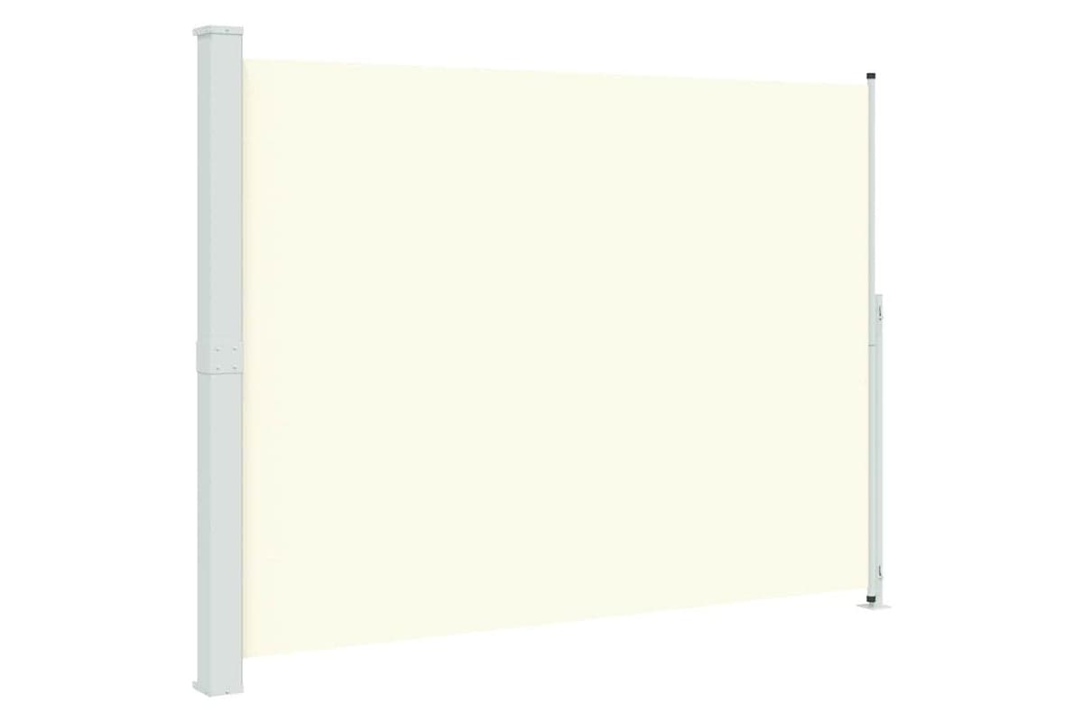 vidaXL 313424 Patio Retractable Side Awning 220x300cm Cream