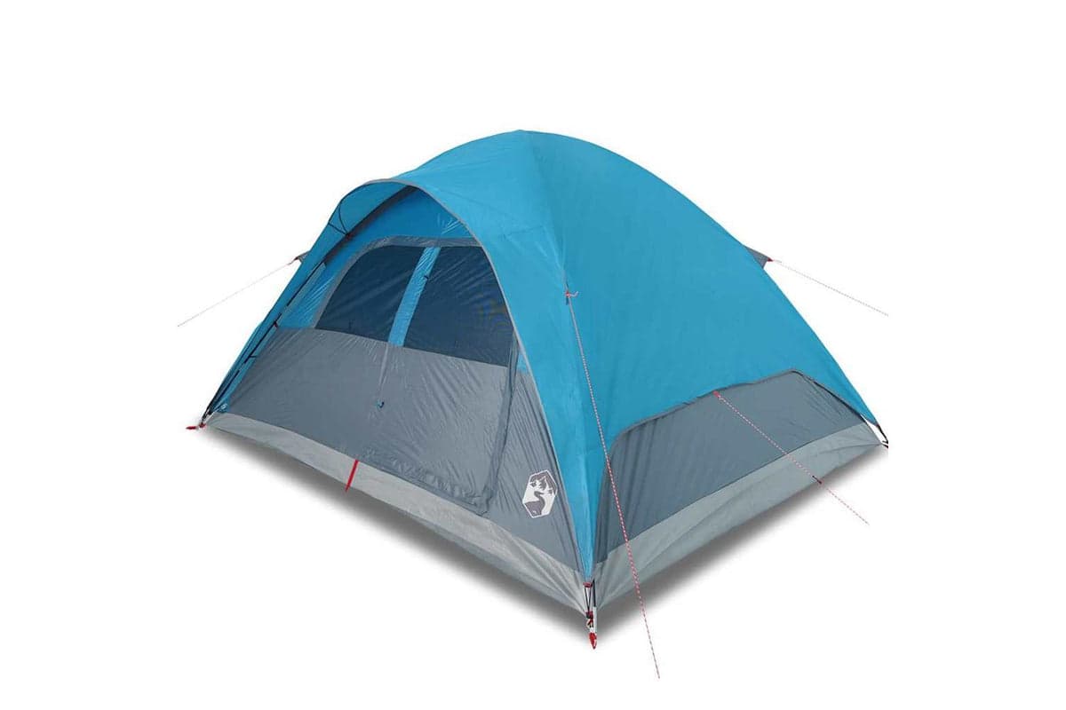 Vidaxl Family Tent Dome 6-person Blue Waterproof