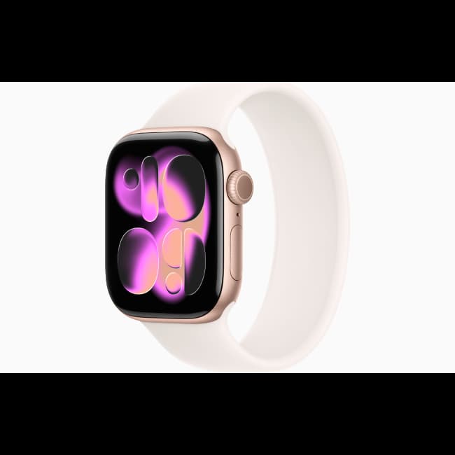 Apple Watch 11 42mm Med/Lrg - Rose Gold/Pink | MEU44MP-A