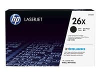 HP - 26X - High Yield - black - original - LaserJet - toner cartridge (CF226X)