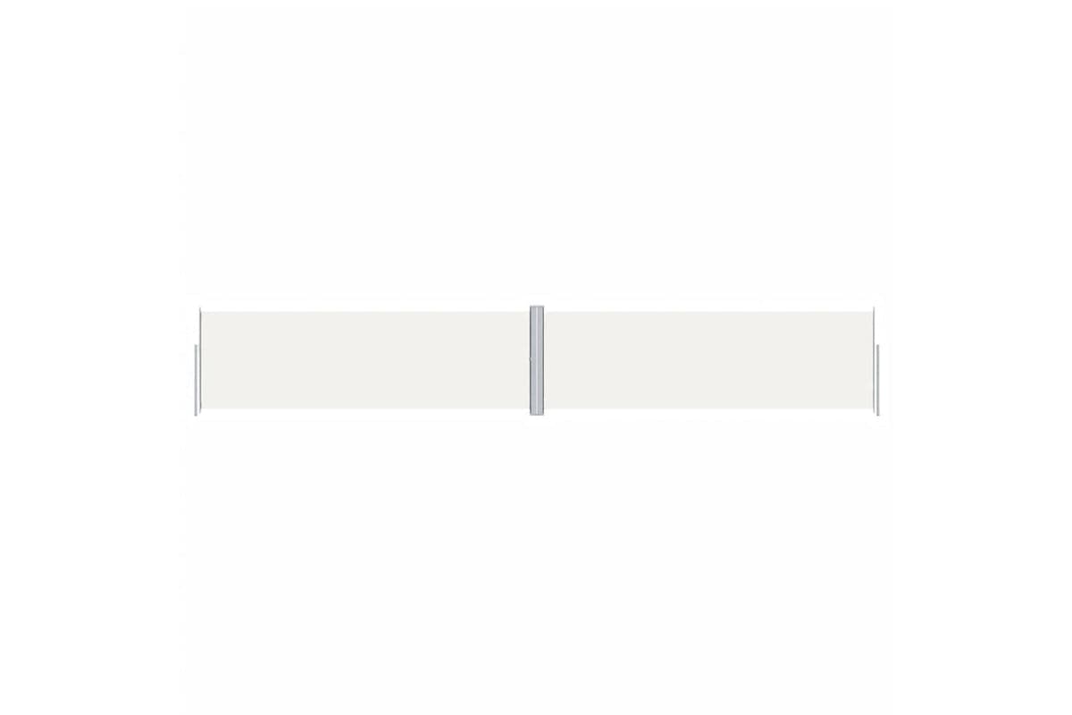 vidaXL 318031 Retractable Side Awning Cream 160x1000cm
