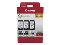 CANON - PG-575XLx2/CL-576XL Multipack - 3-pack - High Yield - black, colour (cyan, magenta, yellow) - original - ink cartridge