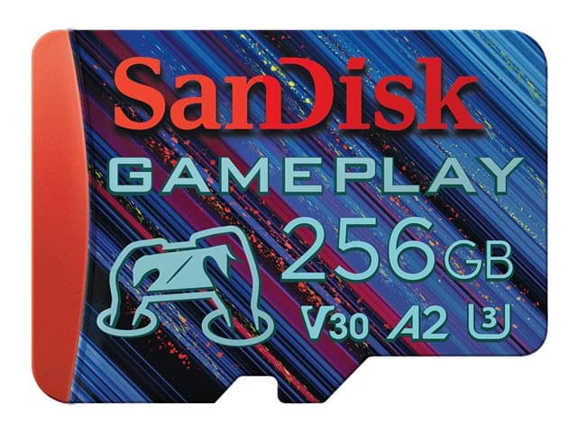 SANDISK - GamePlay - flash memory card - 256 GB - microSDXC UHS-I