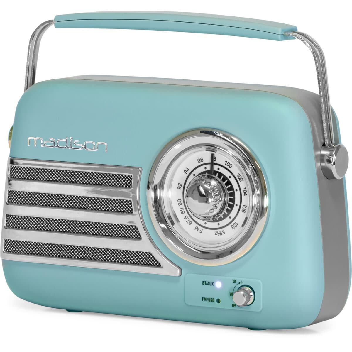 MADISON PORTABLE RADIO WITH BLUETOOTH