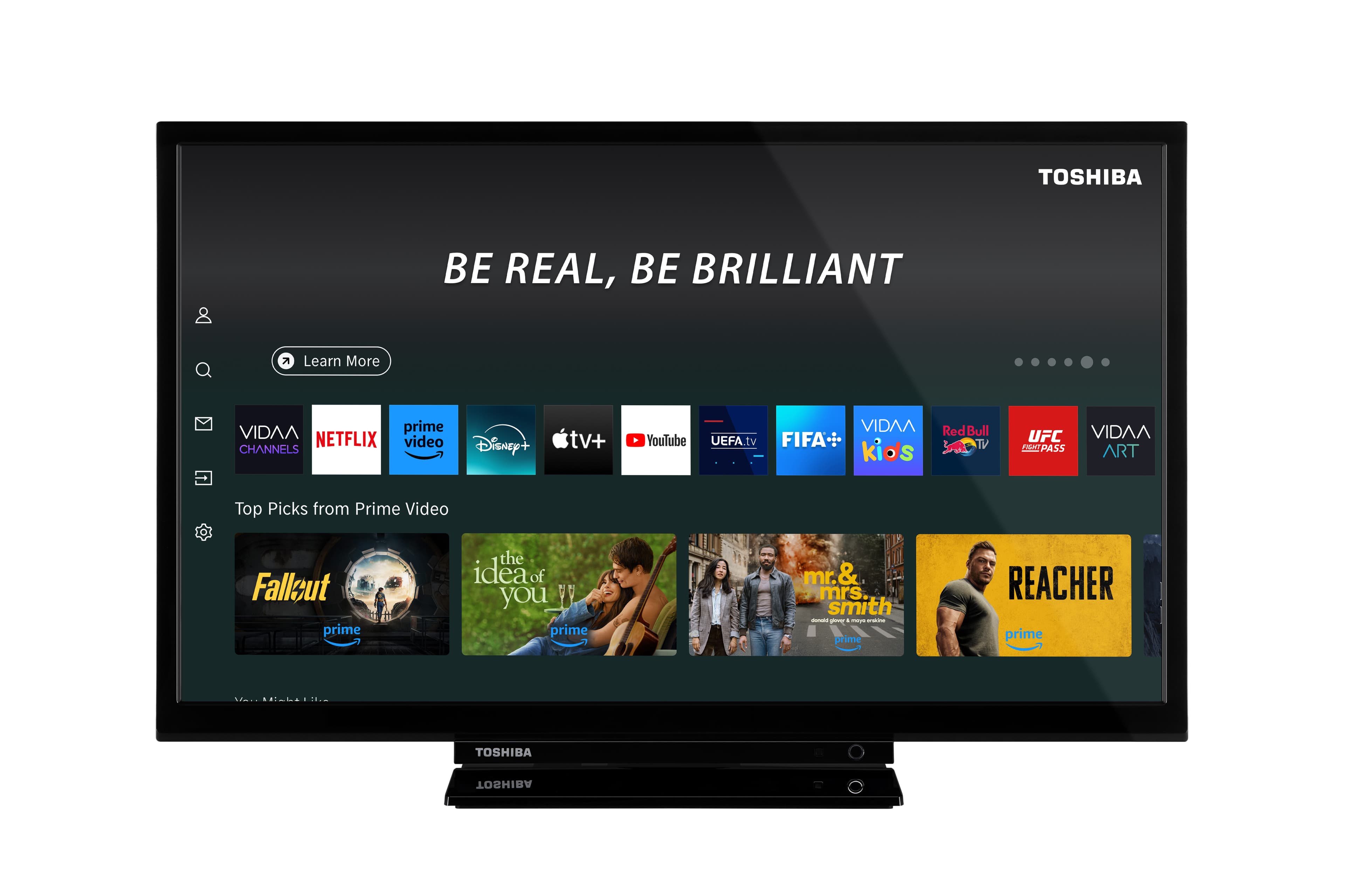 TOSHIBA 24 720P HD READY SMART TV