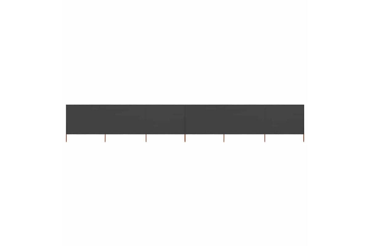 vidaXL 47182 6-panel Wind Screen Fabric 800x160cm Anthracite