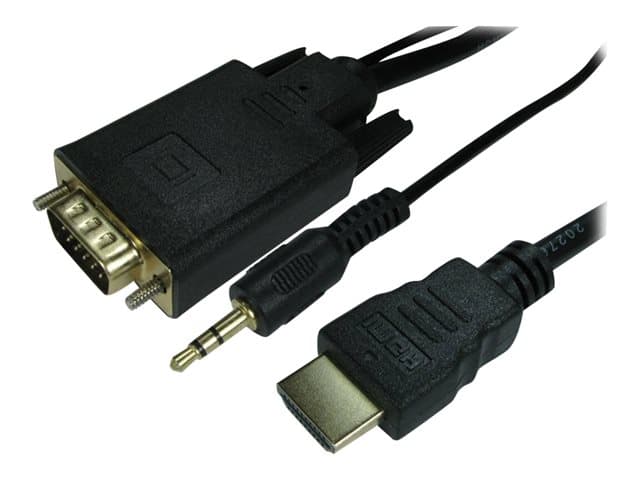 CABLES DIRECT - Cables Direct 77HDMI-VGCBL - display / audio cable - 1 m
