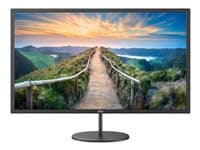 AOC - Q32V4 - LED monitor - 32" (31.5" viewable) - 2560 x 1440 QHD @ 75 Hz - IPS - 250 cd/m² - 1200:1 - 4 ms - HDMI, DisplayPort - speakers - black