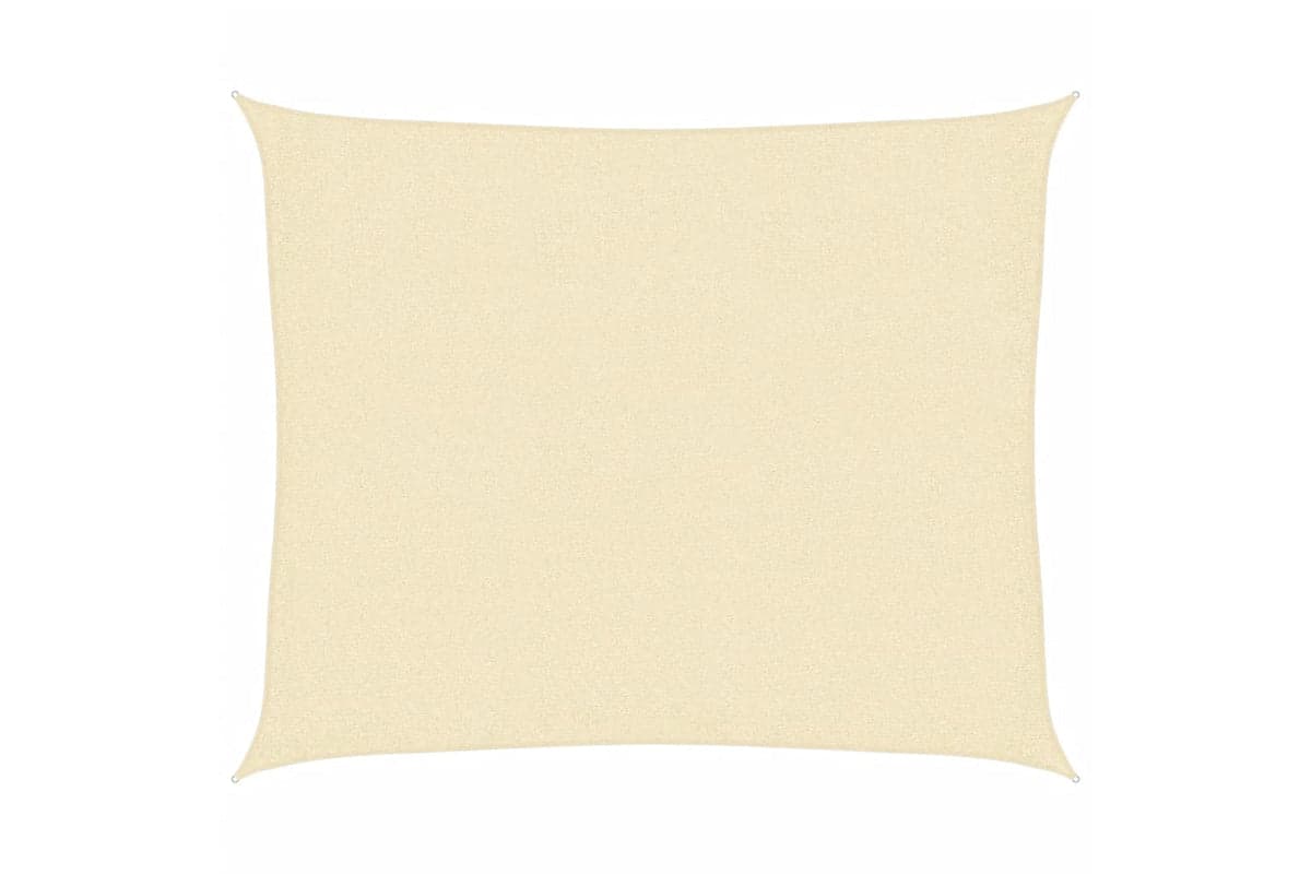 Vidaxl 311177 Sunshade Sail Cream 2.5x3 M Hdpe
